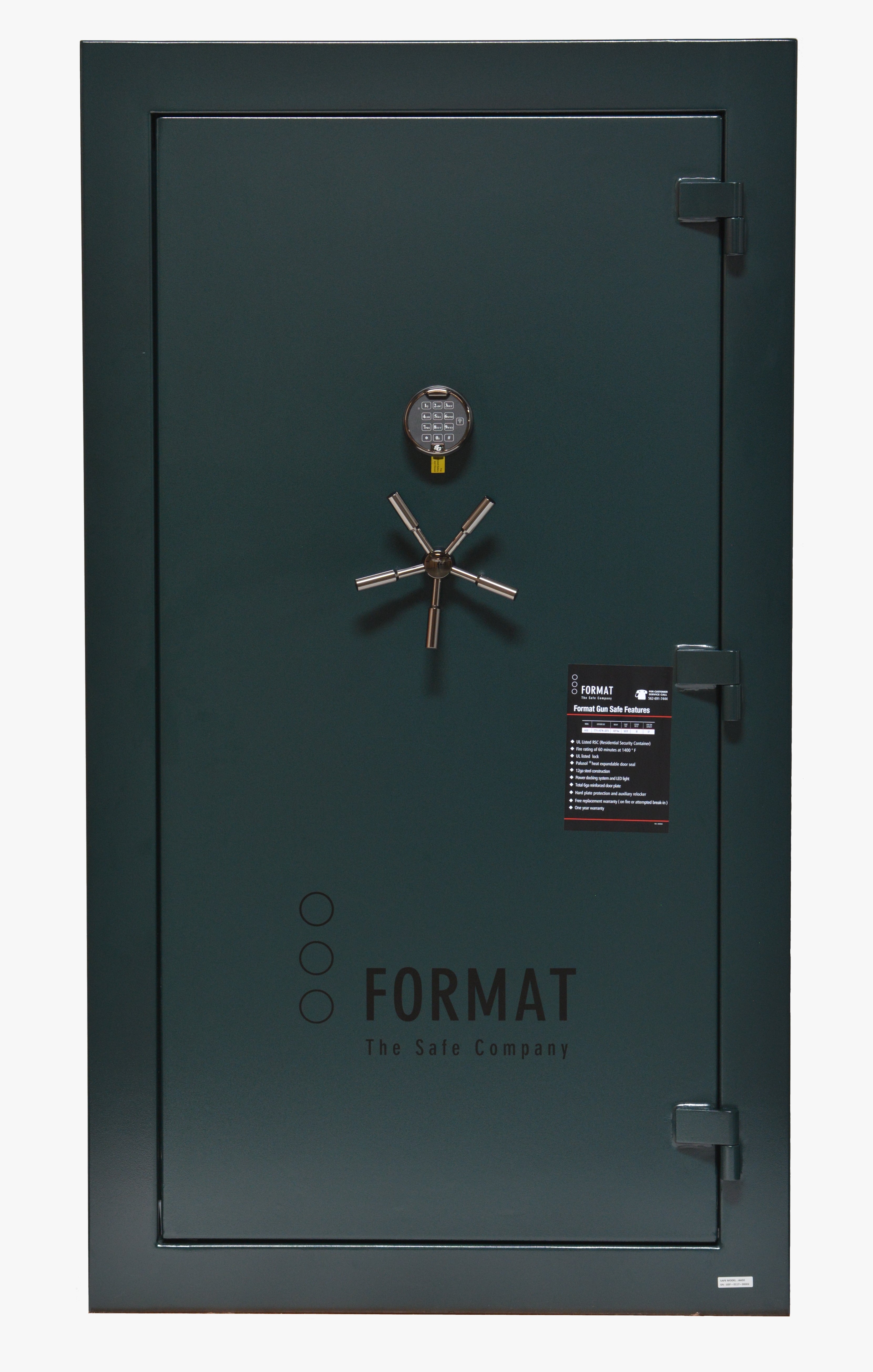 Format Gun Safe, 57 Gun, Model DL50W image 1