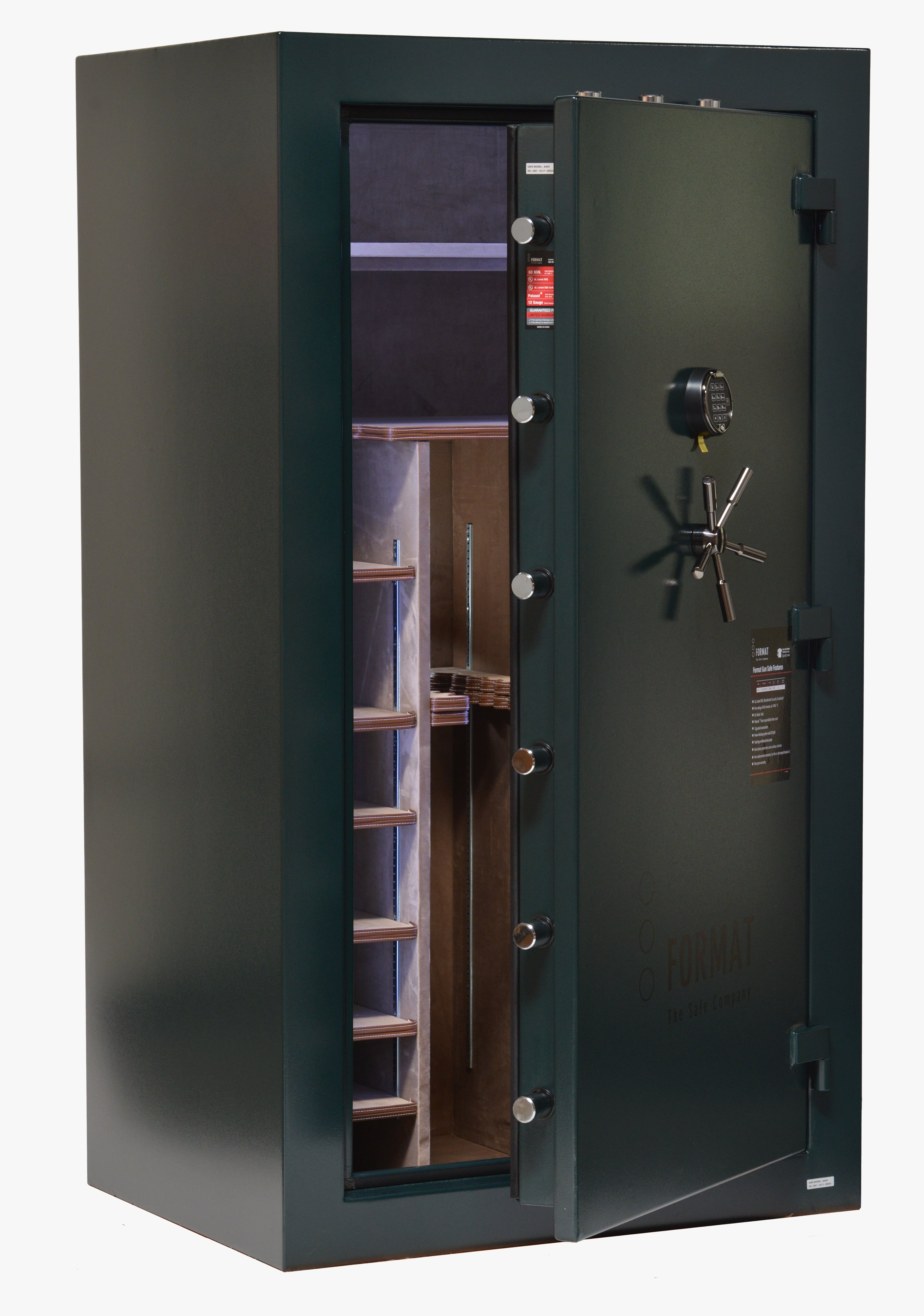 Format Gun Safe, 57 Gun, Model DL50W image 0